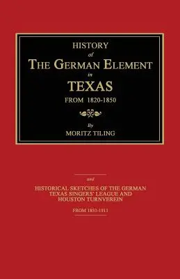 Dejiny nemeckého živlu v Texase v rokoch 1820 - 1850 - History of the German Element in Texas from 1820-1850