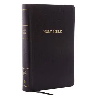 KJV, referenčná Biblia, osobná veľkosť, obrovská tlač, lepená koža, čierna, indexovaná, vydanie s červenými písmenami - KJV, Reference Bible, Personal Size Giant Print, Bonded Leather, Black, Indexed, Red Letter Edition