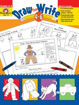Draw Then Write: 4. - 6. ročník - Draw Then Write: Grades 4-6