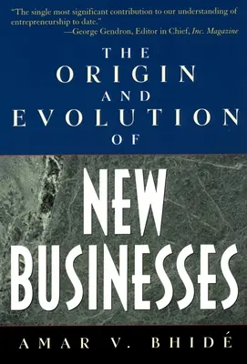 Vznik a vývoj nových podnikov - The Origin and Evolution of New Businesses