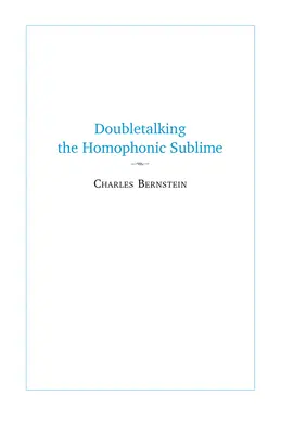 Doubletalking the Homophonic Sublime: Komédia, apropriácia a zvuky tlieskajúcej jednej ruky - Doubletalking the Homophonic Sublime: Comedy, Appropriation, and the Sounds of One Hand Clapping
