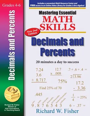 Zvládnutie základných matematických zručností: Desatinné čísla a percentá, 2. vydanie - Mastering Essential Math Skills Decimals and Percents, 2nd Edition