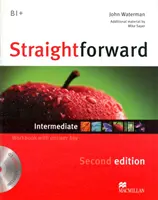 Straightforward 2. vydanie Cvičebnica pre stredne pokročilých s kľúčom a CD - Straightforward 2nd Edition Intermediate Level Workbook with key & CD Pack