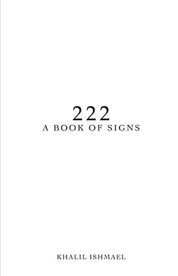 222: Kniha o znameniach - 222: A Book of Signs
