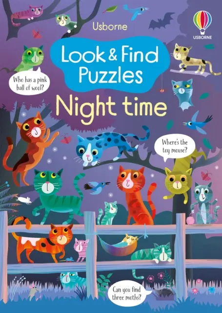 Hádanky na noc - Look and Find Puzzles Night time