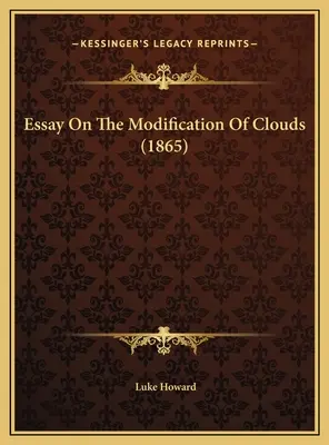 Esej o úprave mrakov (1865) - Essay On The Modification Of Clouds (1865)