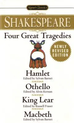Štyri veľké tragédie: Hamlet; Othello; Kráľ Lear; Macbeth - Four Great Tragedies: Hamlet; Othello; King Lear; Macbeth