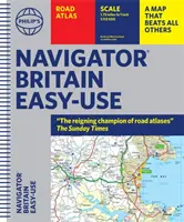 Philip's Navigator Britain Easy Use Format - (špirálová väzba) - Philip's Navigator Britain Easy Use Format - (Spiral binding)