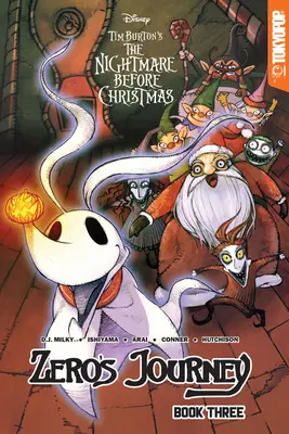 Disney Manga: Nočná mora pred Vianocami Tima Burtona - Zero's Journey Graphic Novel Book 3, 3 - Disney Manga: Tim Burton's the Nightmare Before Christmas -- Zero's Journey Graphic Novel Book 3, 3