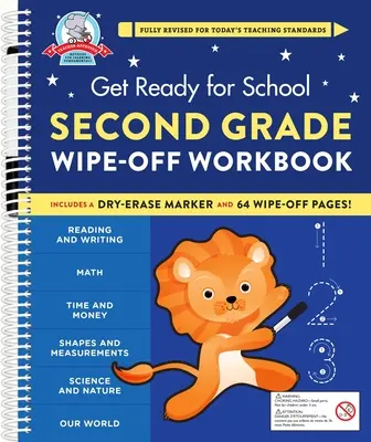 Pripravte sa na školu: Pracovný zošit pre druhý ročník - Get Ready for School: Second Grade Wipe-Off Workbook