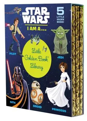 Star Wars: I Am A...Little Golden Book Library (Star Wars): Som pilot; Som Jedi; Som Sith; Som droid; Som princezná - Star Wars: I Am A...Little Golden Book Library (Star Wars): I Am a Pilot; I Am a Jedi; I Am a Sith; I Am a Droid; I Am a Princess