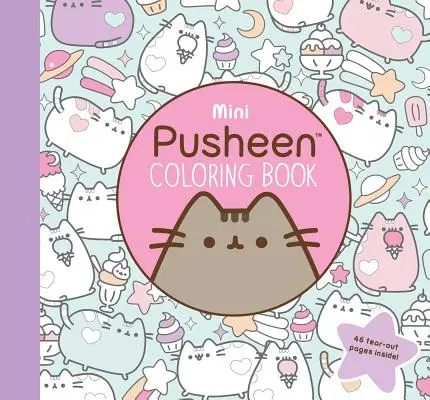 Mini Pusheen omaľovánka - Mini Pusheen Coloring Book