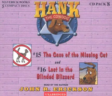 Balíček CD Hanka Kravského psa #8: Prípad stratenej mačky / Stratený v zaslepenej snehovej búrke - Hank the Cowdog CD Pack #8: The Case of the Missing Cat/Lost in the Blinded Blizzard