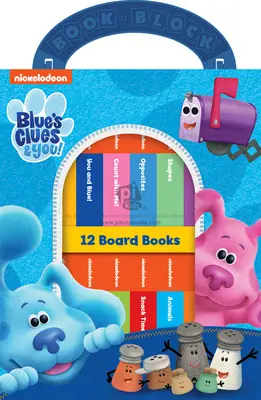 Nickelodeon Blue's Clues & You: 12 stolových kníh - Nickelodeon Blue's Clues & You: 12 Board Books