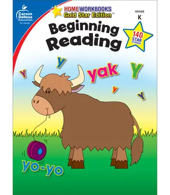 Začiatočné čítanie, ročník K: Gold Star Edition - Beginning Reading, Grade K: Gold Star Edition