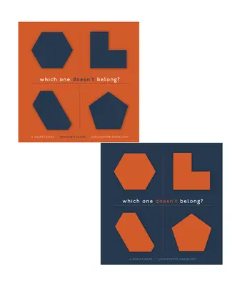 Ktorý z nich nepatrí? A Shapes Book, Teacher's Guide with Student Book - Which One Doesn't Belong?: A Shapes Book, Teacher's Guide with Student Book