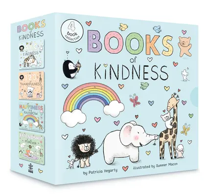 Knihy láskavosti: ABC lásky; 123s of Thankfulness; Happiness Is a Rainbow; Friendship Is Forever - Books of Kindness: ABCs of Kindness; 123s of Thankfulness; Happiness Is a Rainbow; Friendship Is Forever