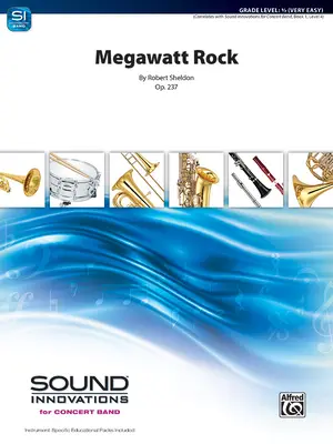 Megawattový rock: Op.237, partitúra a diely pre dirigenta - Megawatt Rock: Op.237, Conductor Score & Parts