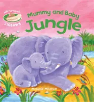 Mamička a bábätko v džungli - mäkké puzzle na dotyk - Mummy and Baby Jungle - Soft-to-Touch Jigsaws