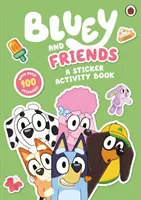 Bluey: Bluey: Bluey a priatelia Nálepka Aktivity - Bluey: Bluey and Friends Sticker Activity