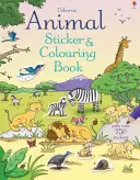 Kniha samolepiek a vyfarbovačiek zvierat - Animal Sticker and Colouring Book