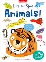 Kniha samolepiek s množstvom nápadov: Divoké zvieratá! - Lots to Spot Sticker Book: Wild Animals!