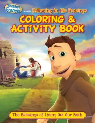 Omaľovánky a kniha aktivít: 09: Po jeho stopách - Coloring & Activity Book: Ep.09: Following in His Footsteps