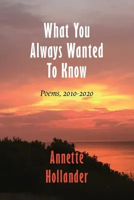 Čo ste vždy chceli vedieť: Básne, 2010-2020 - What You Always Wanted To Know: Poems, 2010-2020