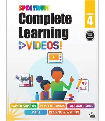 Spektrum Kompletné učivo + videonahrávky Pracovný zošit - Spectrum Complete Learning + Videos Workbook