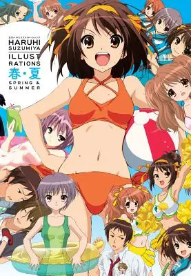 Haruhi Suzumiya Ilustrácie: Jar a leto - Haruhi Suzumiya Illustrations: Spring & Summer