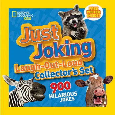 Zberateľská sada National Geographic Kids Just Joking Laugh-Out-Loud: 900 veselých vtipov - National Geographic Kids Just Joking Laugh-Out-Loud Collector's Set: 900 Hilarious Jokes
