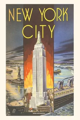 Vintage Journal Empire State Building, New York - Vintage Journal Empire State Building, New York City