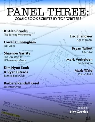 Tretí panel: Komiksové scenáre od najlepších spisovateľov - Panel Three: Comic Book Scripts by Top Writers
