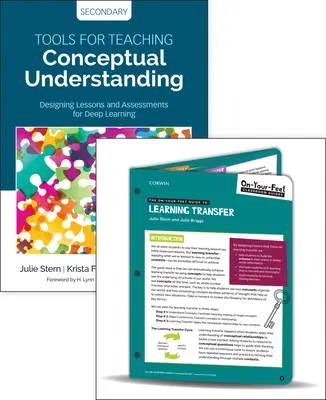 Balíček: Stern: Stern: Nástroje na vyučovanie konceptuálneho porozumenia, Secondary + Stern: Na vlastnej koži k prenosu učiva - Bundle: Stern: Tools for Teaching Conceptual Understanding, Secondary + Stern: On-Your-Feet Guide to Learning Transfer