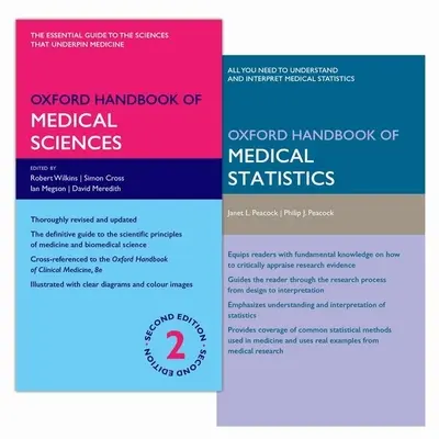Oxford Handbook of Medical Science 2e a Oxford Handbook of Medical Statistics 2e Pack - Oxford Handbook of Medical Science 2e and Oxford Handbook of Medical Statistics 2e Pack