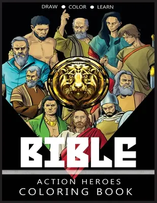 Biblia akčných hrdinov: Kniha na vyfarbovanie: Akční hrdinovia: Kniha na vyfarbovanie - Bible Action Heroes: Coloring Book