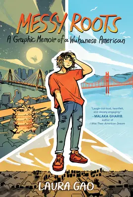 Chaotické korene: Grafické spomienky Američana z Wu-chanu - Messy Roots: A Graphic Memoir of a Wuhanese American