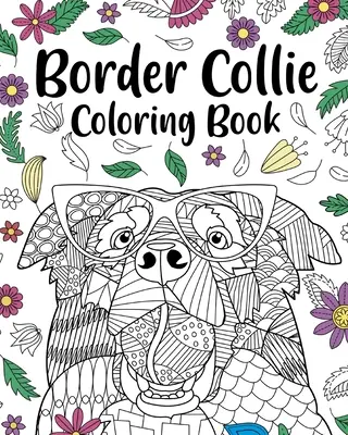Omaľovánky pre border kóliu - Border Collie Coloring Book