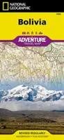 Bolívia Dobrodružná cestovná mapa - Bolivia Adventure Travel Map