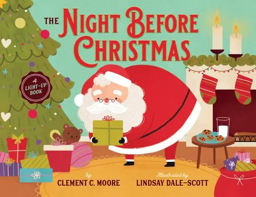 Noc pred Vianocami: Svetelná kniha - The Night Before Christmas: A Light-Up Book