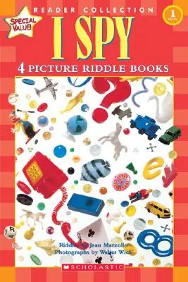Špión (Scholastic Reader, Level 1): 4 obrázkové knihy s hádankami - I Spy (Scholastic Reader, Level 1): 4 Picture Riddle Books