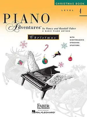 Úroveň 4 - Vianočná kniha: Klavírne dobrodružstvá - 2. ročník: Vianoce - 3. ročník: Klavírne dobrodružstvá - Level 4 - Christmas Book: Piano Adventures