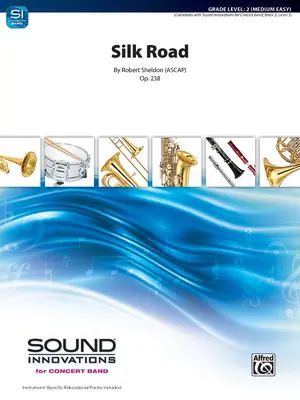 Hodvábna cesta: Silná cesta, partitúra a diely pre dirigenta - Silk Road: Conductor Score & Parts