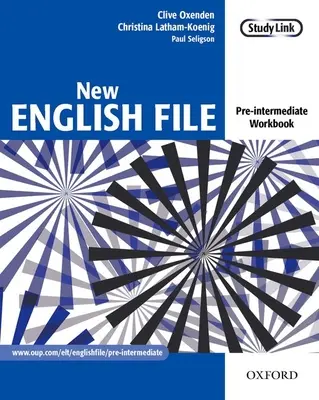 New English File: Pre-intermediate: Cvičebnica - šesťstupňový všeobecný kurz angličtiny pre dospelých - New English File: Pre-intermediate: Workbook - Six-level general English course for adults