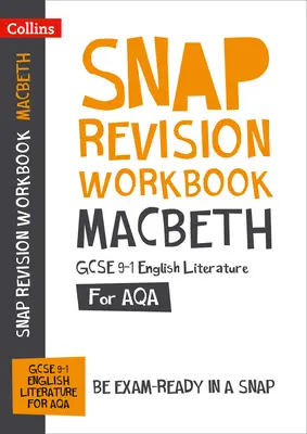 Macbeth: AQA GCSE 9-1 English Literature Pracovný zošit - ideálny na domáce učenie, skúšky v rokoch 2022 a 2023 - Macbeth: AQA GCSE 9-1 English Literature Workbook - Ideal for Home Learning, 2022 and 2023 Exams