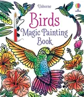 Vtáky Kniha čarovného maľovania - Birds Magic Painting Book