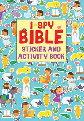 Biblická kniha samolepiek a aktivít I Spy - I Spy Bible Sticker and Activity Book