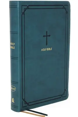 Nkjv, Referenčná Biblia, Kompaktná, Kožená mäkká, Teal, Edícia červených písmen, Komfortná tlač: Svätá Biblia, Nová verzia kráľa Jakuba - Nkjv, Reference Bible, Compact, Leathersoft, Teal, Red Letter Edition, Comfort Print: Holy Bible, New King James Version