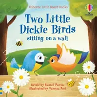 Dvaja vtáčikovia sediaci na stene - Two little dickie birds sitting on a wall