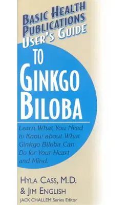 Príručka pre používateľa Ginkgo Biloba - User's Guide to Ginkgo Biloba